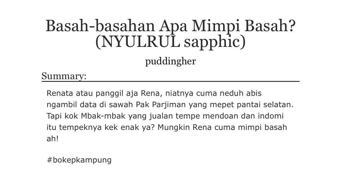 puddingher's tweet photo. sapphic nyulrul au #nyulrul 

older woman nyul x younger rul 
pekob kampung 
🔞 https://t.co/cKvZNX0bP5 https://t.co/zVkSW2X7bz