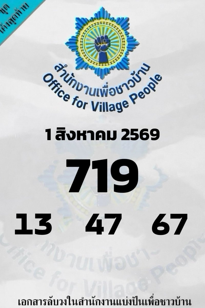 mini66889's tweet photo. 🇹🇭 เเนวทางหวยงวดนี้ 1 สิงหาคม 2569 เห็นมีบุญมากครับ 🇹🇭

กดใจ + กดรีทวิต คอมเม้น สาธุ 99
🧧 จะมีบุญใหญ่ ถูกหวย เฮงๆปังๆ

🔔 พิกัดซื้อหวยบาทละ 1,200 : https://t.co/ji0wRqIEj0

#หวยงวดนี้ #หวยรัฐบาล https://t.co/687iWitFTq