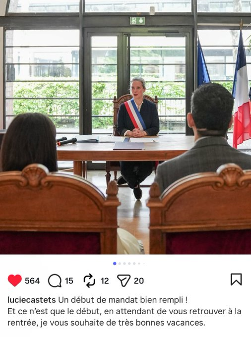 mtwit75's tweet photo. Comment est-il possible qu'élu il y a seulement 4 mois, on prenne déjà des congés plus longs que les salariés du privé ❓ https://t.co/EDJLElTxFo