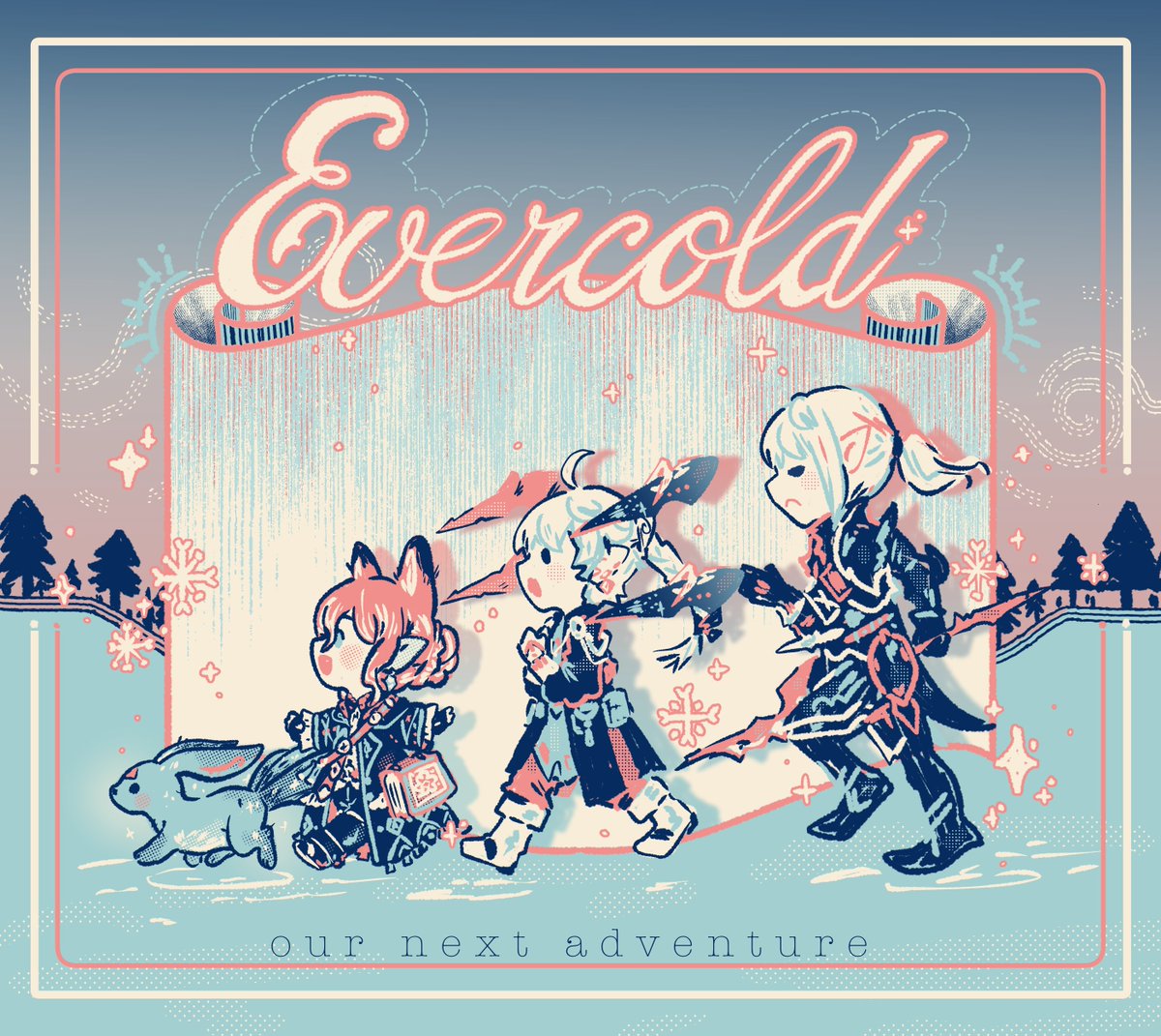 tangledupbrave's tweet photo. Financially irresponsible trio coming in hot (cold?), ready to take on what ever The Fourth has waiting for us!
#ffxiv #evercold https://t.co/gFn2YPqVQW
