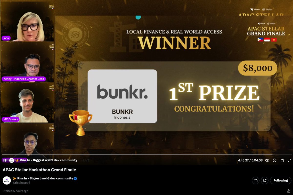 bunkrfinance's tweet photo. just quitely dropped a massive W 🏆
we nailed it, fr fr fr 🚀 https://t.co/MxdN7WqjK9