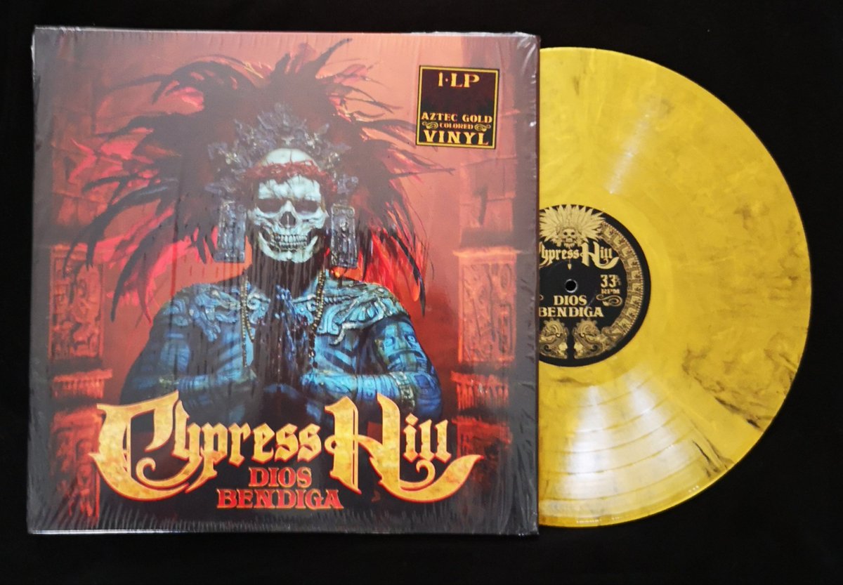 MixMemorabilia's tweet photo. 'DIOS BENDIGA' by Cypress Hill BRAND NEW ALBUM!!!!! @B_Real #Friday is set up nice with the arrival of the #Vinyl #CD #PhysicalMedia #HipHop #Rap #Music #CypressHill #DiosBendiga Let's do this!! 💯🎵👌🎼🎧🔥🔥🔥🔥 https://t.co/yYQQwOjAtO