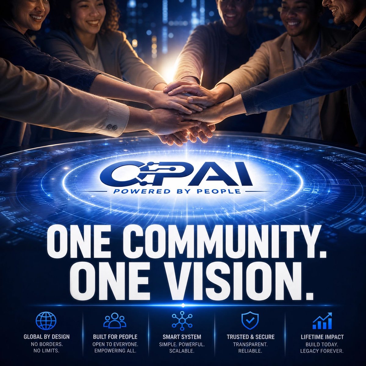 opainetwork's tweet photo. 🤝 One Community. One Vision.
One Future. 💙
Together, we connect, empower, and create lasting impact. 🚀✨
#OPAI #OneCommunity #OneVision #PoweredByPeople #TogetherWeGrow https://t.co/Bgt7uCTcLc