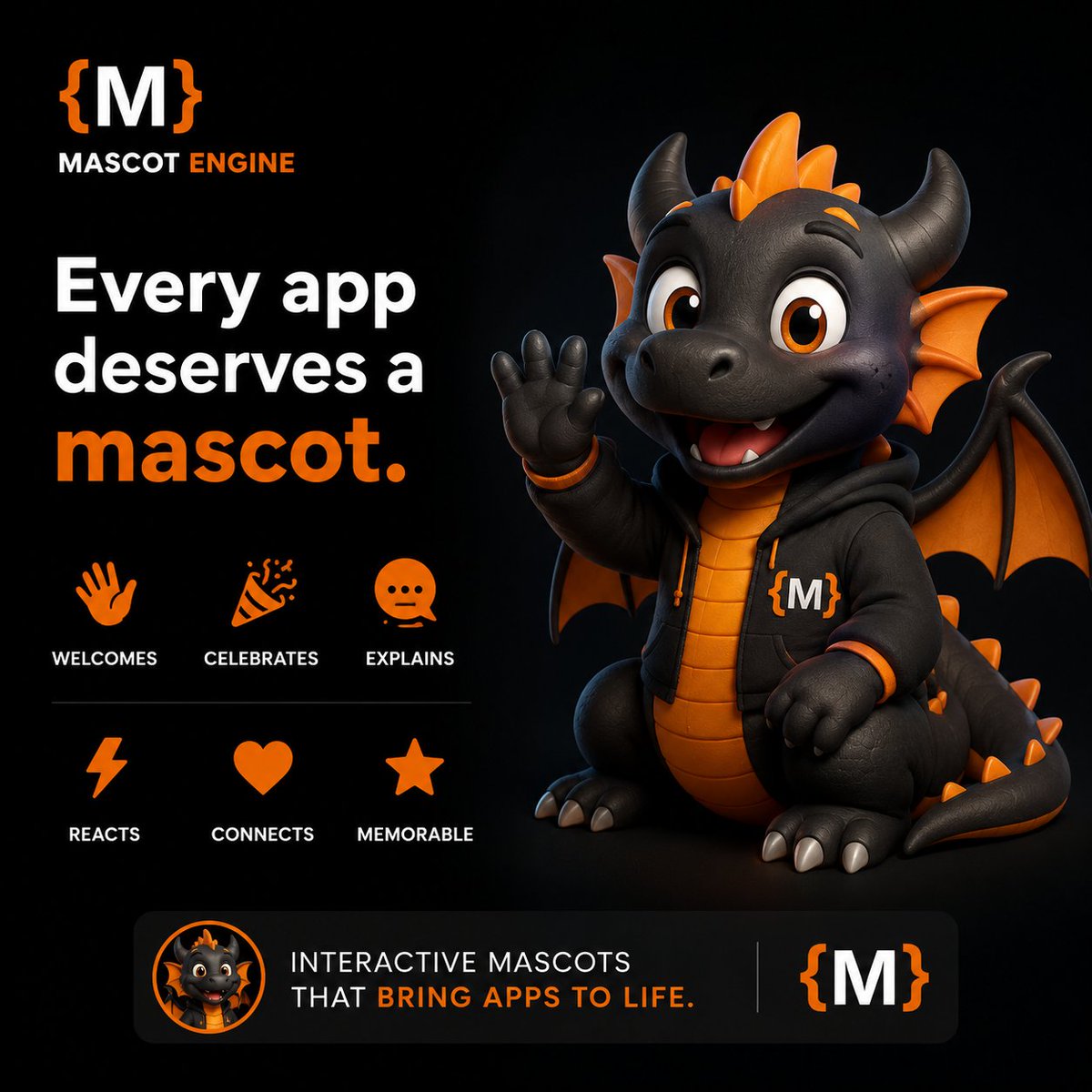 mascotengine's tweet photo. Interactive mascots for mobile apps, SaaS products, Flutter, React Native, and web apps , designed to make products feel more alive and more human.
Would your app benefit from a mascot? 🐉
📩 mascotengine@gmail.com

#MascotEngine #UXDesign #ProductDesign #CharacterDesign #Rive https://t.co/9ZReO4jAYj