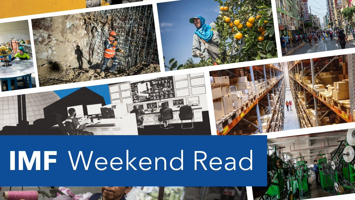 IMFNews's tweet photo. In today’s Weekend Read, we examine how rising global imbalances can contribute to financial vulnerabilities, how Peru can turn a commodity boom into lasting prosperity, and how African economies can adapt to an increasingly fragmented world. https://t.co/IoyWwZEFBA https://t.co/DDerGrdtvz