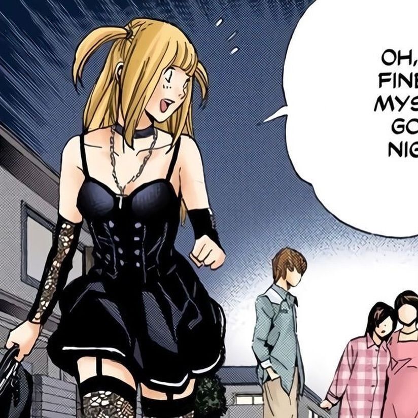 90sPiictures's tweet photo. Misa Amane’s manga look had the classic 2000s Japanese street fashion of Gothic Lolita with punk rock https://t.co/pxLqiNC2Dd