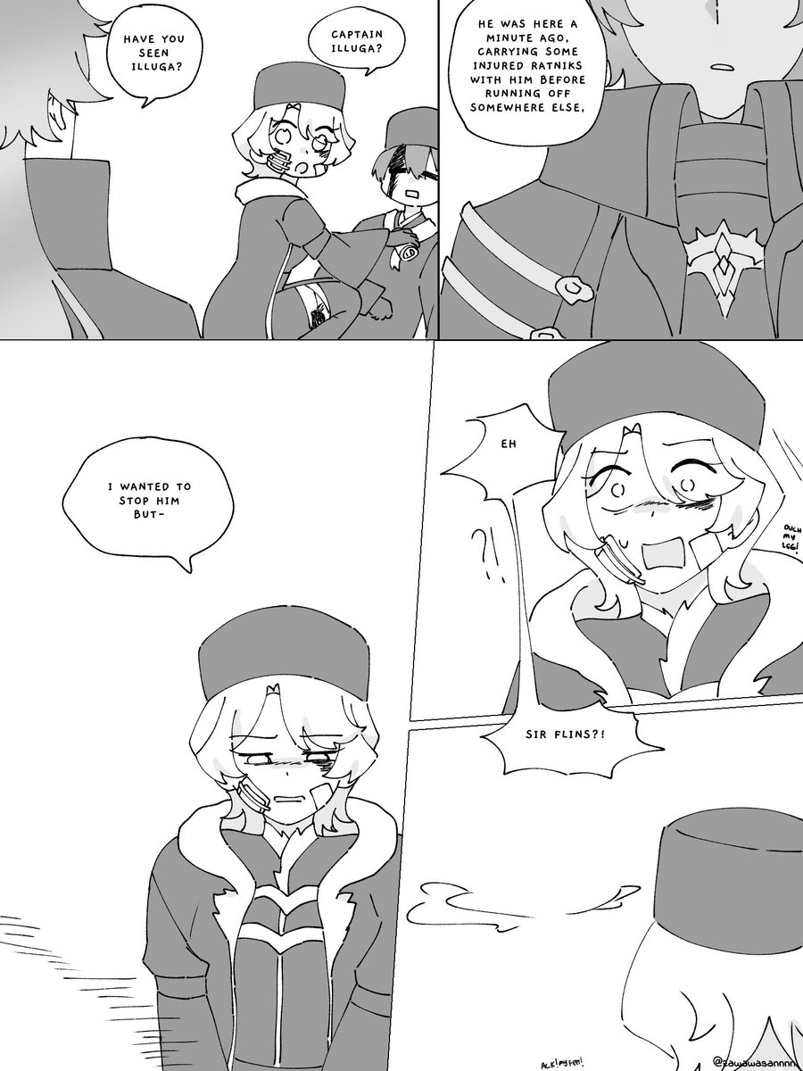 Zawawasannnn's tweet photo. "Forget me Not" (TW: // blood, death //)
a faelight comic
(4/16) https://t.co/uVPsssImnl