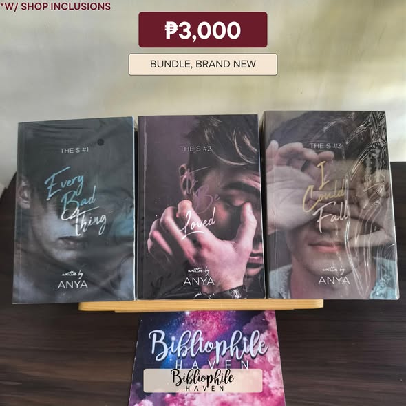 BibliophileHvn's tweet photo. Ava Celeste - ₱300
Mnasthai - ₱700
Taste of Blood &amp; Escaped (bundle) - ₱1000
Taste of Blood only - ₱500
S Series: Every Bad Thing, To Be Loved, I Could Fall - ₱2000
Order form: https://t.co/hmIdVSrr9v https://t.co/URyYAEdlni
