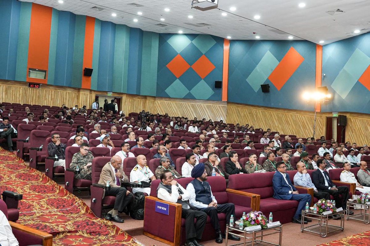 DefProdnIndia's tweet photo. In the National Seminar on ‘Military Explosives and Propellants: Safety and Compliance’ held today, on 31st July 2026 at Dr APJ Abdul Kalam DRDO Golden Jubilee Auditorium, Pune, organised by #DGQA under the aegis of DDP, an engaging session on Policy for Explosives Safety was conducted with Dr. Garima Bhagat, JS (LS) and Shri Prakash Rajpurohit, JS (DIP) as the prime speakers in the session. 

Both the speakers gave a thrust on expanding indigenous defence explosive manufacturing capability while preserving the highest standards of safety norms. A threadbare discussion was held during the session with all the stakeholders engaged in the defence explosive sector. 

#DDP #DRDO #DefenceProduction #MakeInIndia #Indigenisation