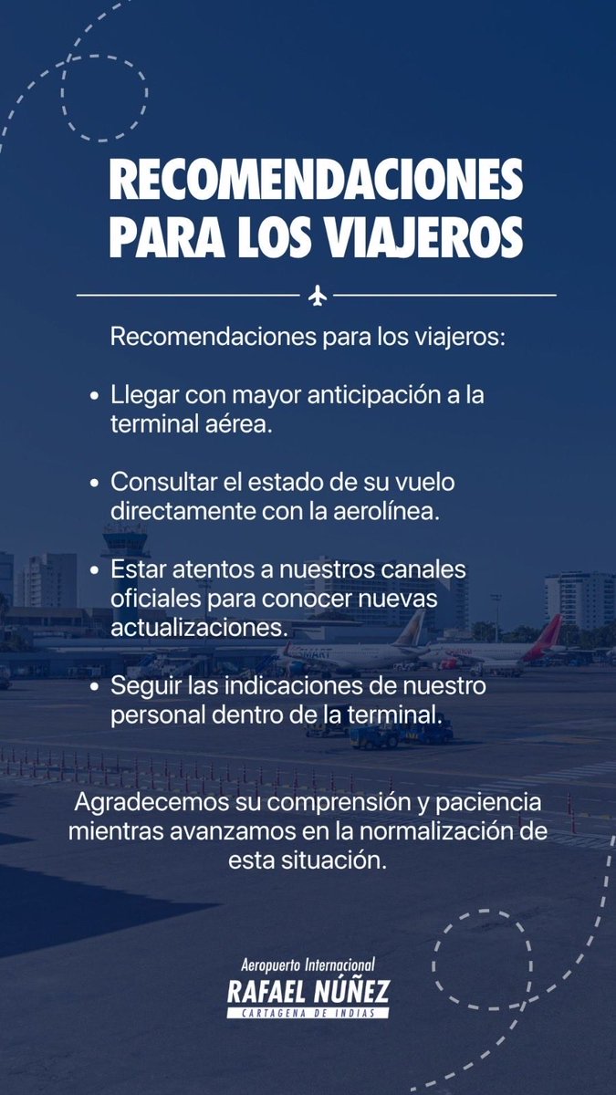 aeroCTG's tweet photo. ACTUALIZACIÓN: SERVICIO DE ENERGÍA 🚨 https://t.co/NWfKpQafs3