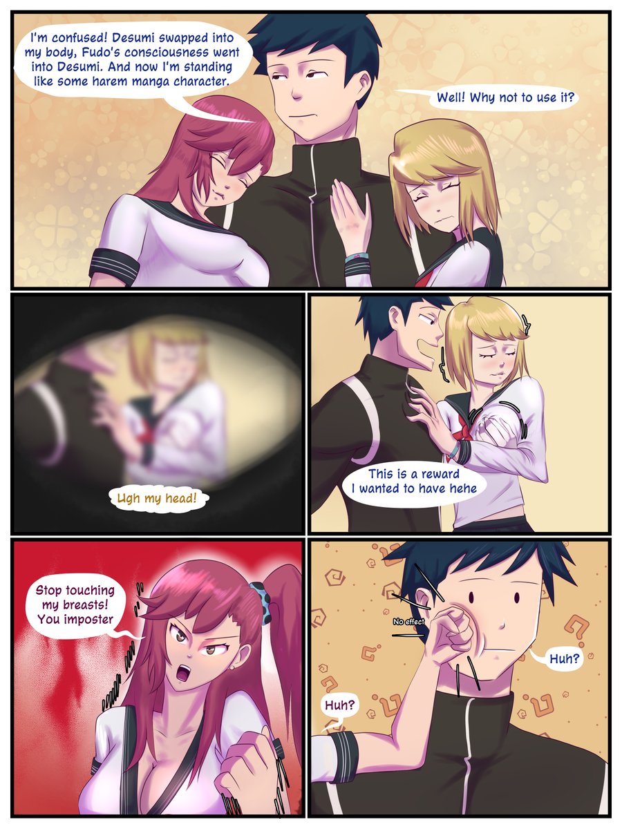 CopyCatTSF's tweet photo. Love After Body Swap (Page 9)  

What is the intention of this rushed decision?

#入れ替わり #TSF #bodyswap #loveafterworlddomination #desumi #comics #fudo #恋は世界征服のあとで https://t.co/e4GPnZcozd