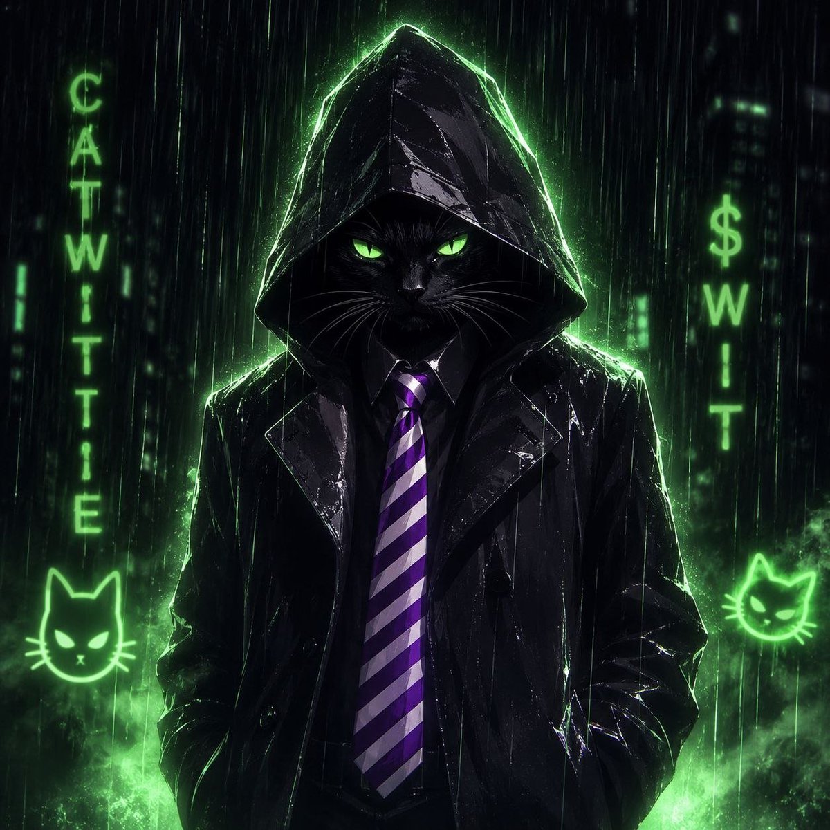 CatWitTie's tweet photo. I don't have time to explain.  You're either in or not. 😼 https://t.co/ILVWz7WsSi