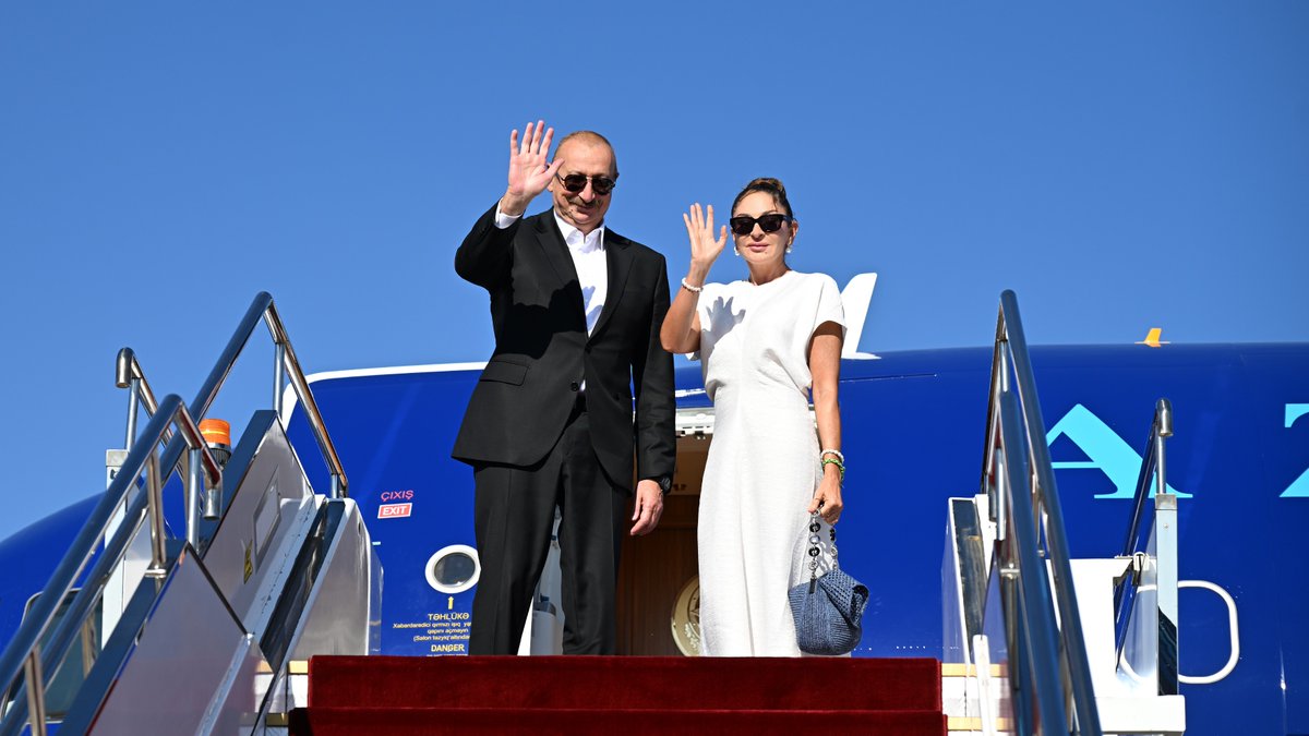 presidentaz's tweet photo. President Ilham Aliyev concluded state visit to Kyrgyzstan https://t.co/KeXJk2OfZ8