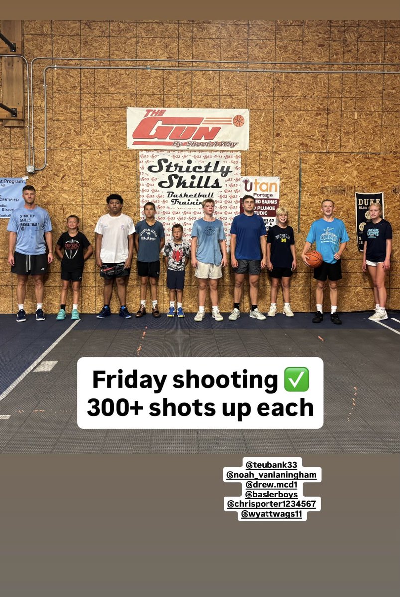 strictly_skills's tweet photo. Shots 🆙 Friday morning with
@tannereubank
#somedosomedont
#SS33
@PrepHoopsMI https://t.co/lasjVLmppS