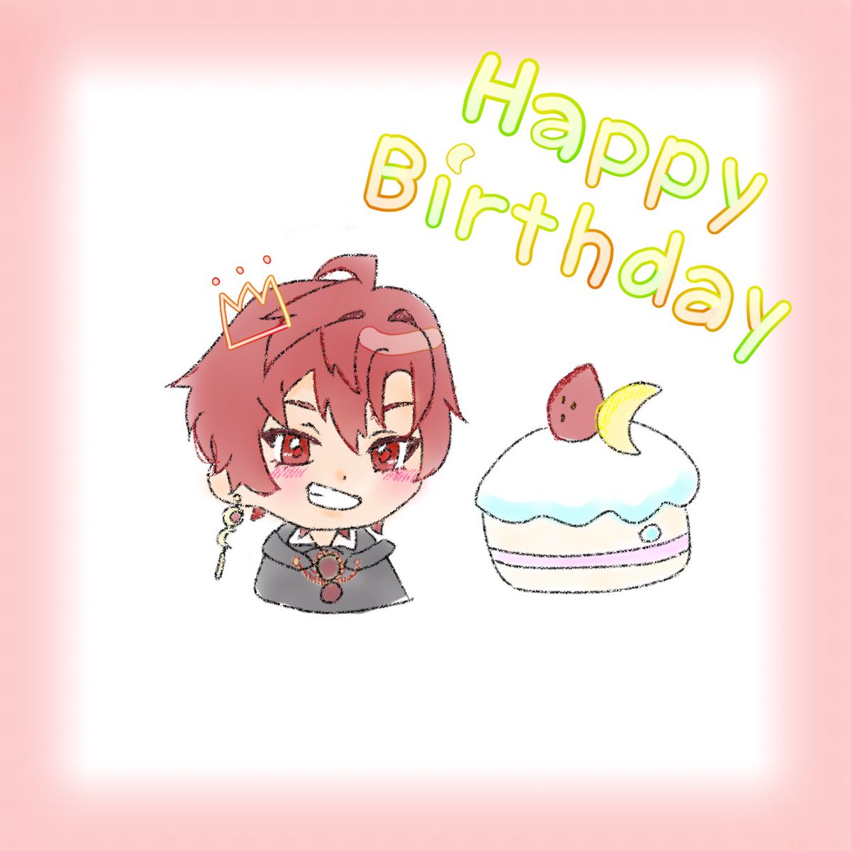 sayapopon's tweet photo. ˖ﾟ*⑅🎂ᴴᴬᴾᴾᵞ ᴮᴵᴿᵀᴴᴰᴬᵞ 🎂⑅*˖ﾟ

娘ちゃんも一緒にお祝いしております♡
らみくんも友情出演で🐈‍⬛笑

えるくんにとって
笑顔溢れる素敵な1年になりますように

#月が綺麗とユエル2026
#ユエルにゆえる
#ブラフラアトリエ https://t.co/D3LdBUWZPh
