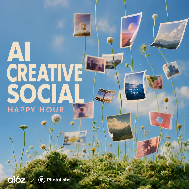a16z and PhotaLabs Host AI Creative Tools Event in SF