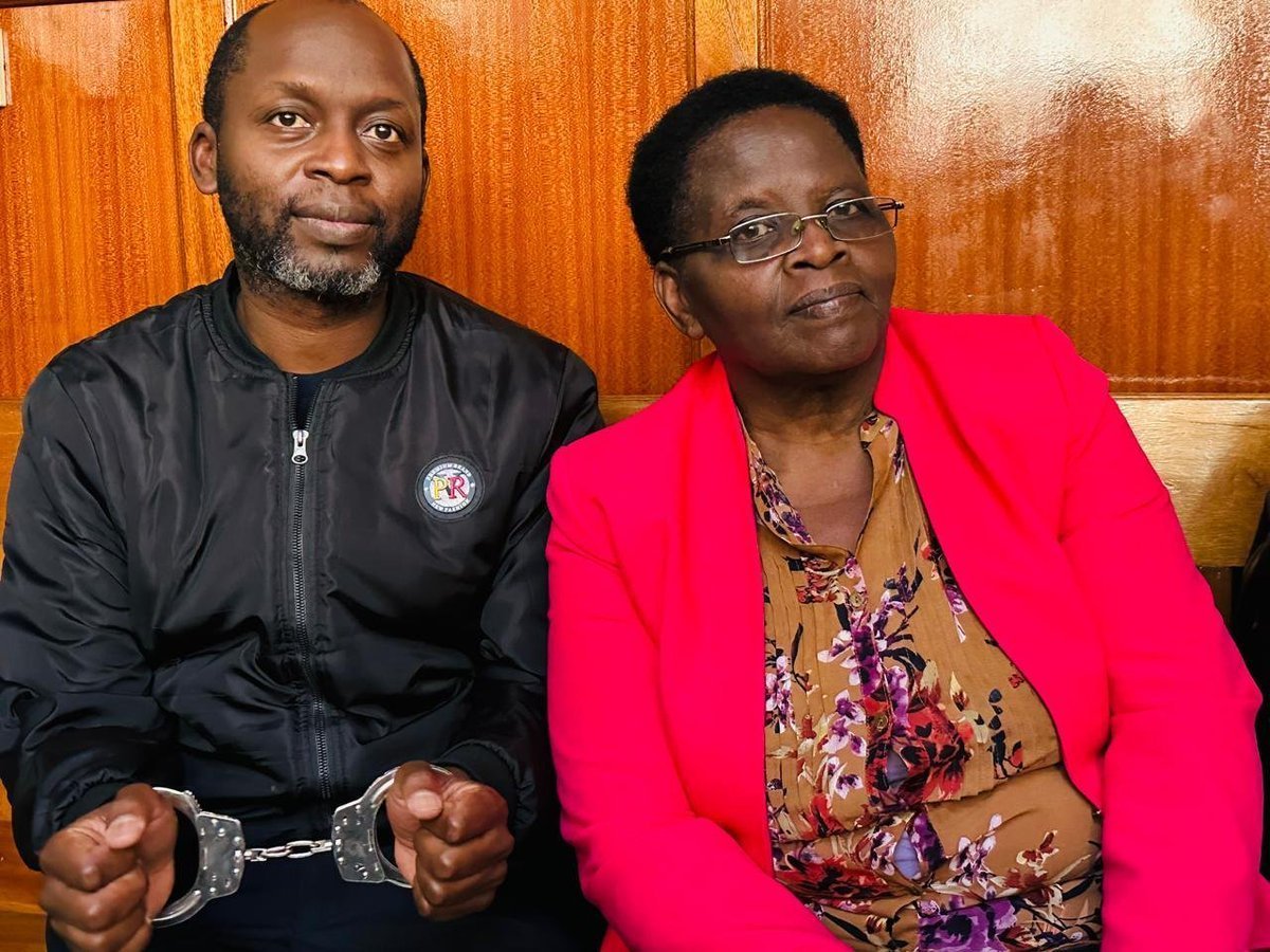 Kenya_Digest's tweet photo. Rose Mbithe Mulwa and son charged over fatal shooting of Dr. Victoria Mutiso

A Nairobi court has charged Rose Mbithe Mulwa and her son, Chris, in connection with the fatal shooting of Dr. Victoria Mutiso, a case that has attracted widespread public interest.

During the court session, it emerged that Rose Mbithe was previously married to Prof. David Ndetei, who was Dr. Mutiso's husband. 

The marriage ended in divorce more than two decades ago.

The two suspects were presented before the court as detectives continue investigating the circumstances surrounding Dr. Mutiso's death. 

The prosecution is expected to table its evidence as the case moves forward through the legal process.