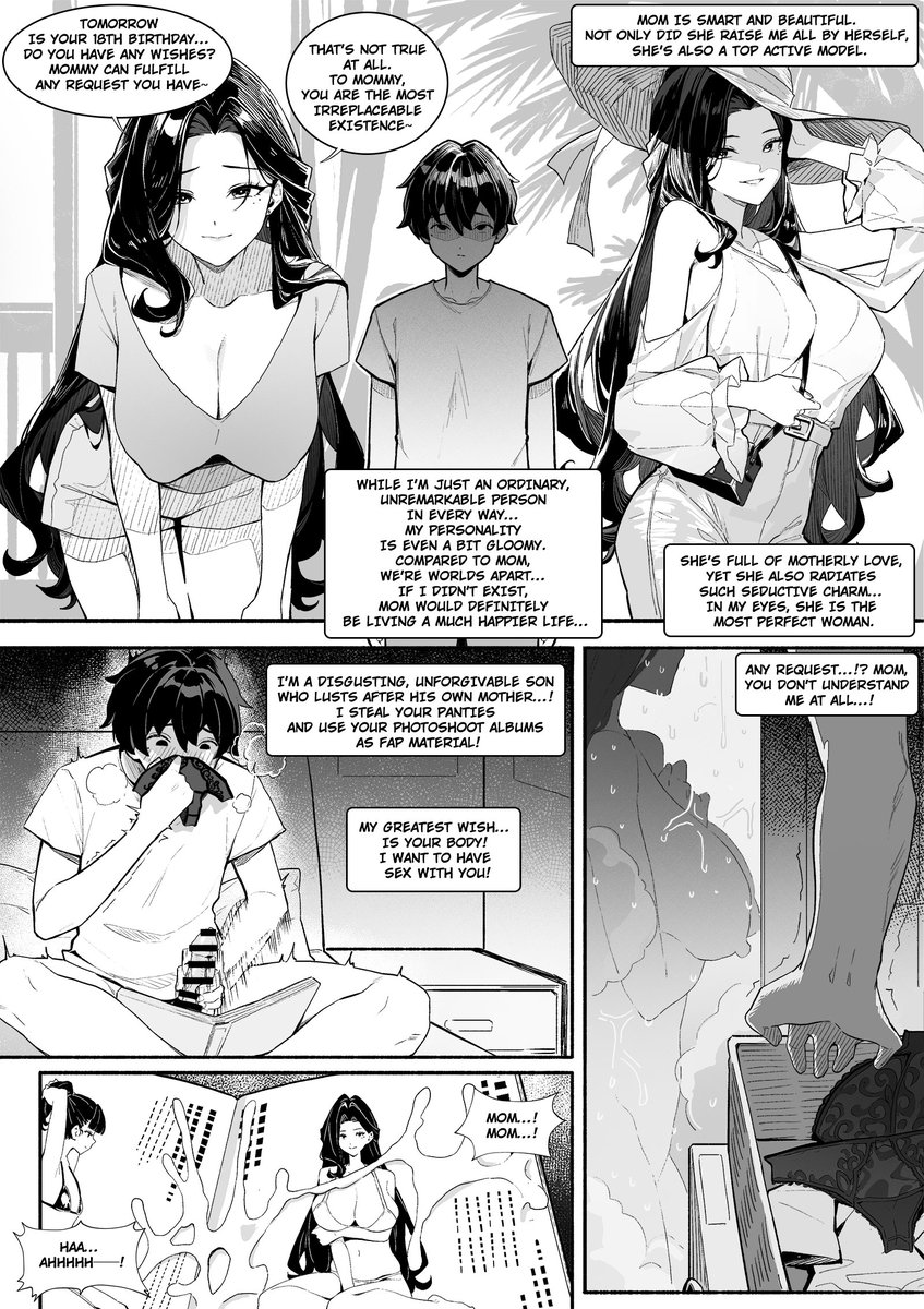 TSF_RERE's tweet photo. Closed Loop Reincarnation — Forbidden Mother-Son Love【Reincarnation? Other TSF Themes?】【6P】【Available until ~09/29】
#TSF #性転換 #転生 #憑依? #他者変身? #入れ替わり? https://t.co/2IMwEW7bwU