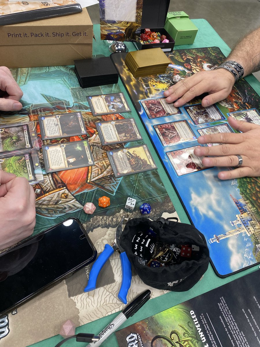 WarlordCCG's tweet photo. 🕷️ Bar-khal challenge #2 is underway off stream! This time Shyessa comes out of her webs for the hunt! https://t.co/eNkiBXg1iF