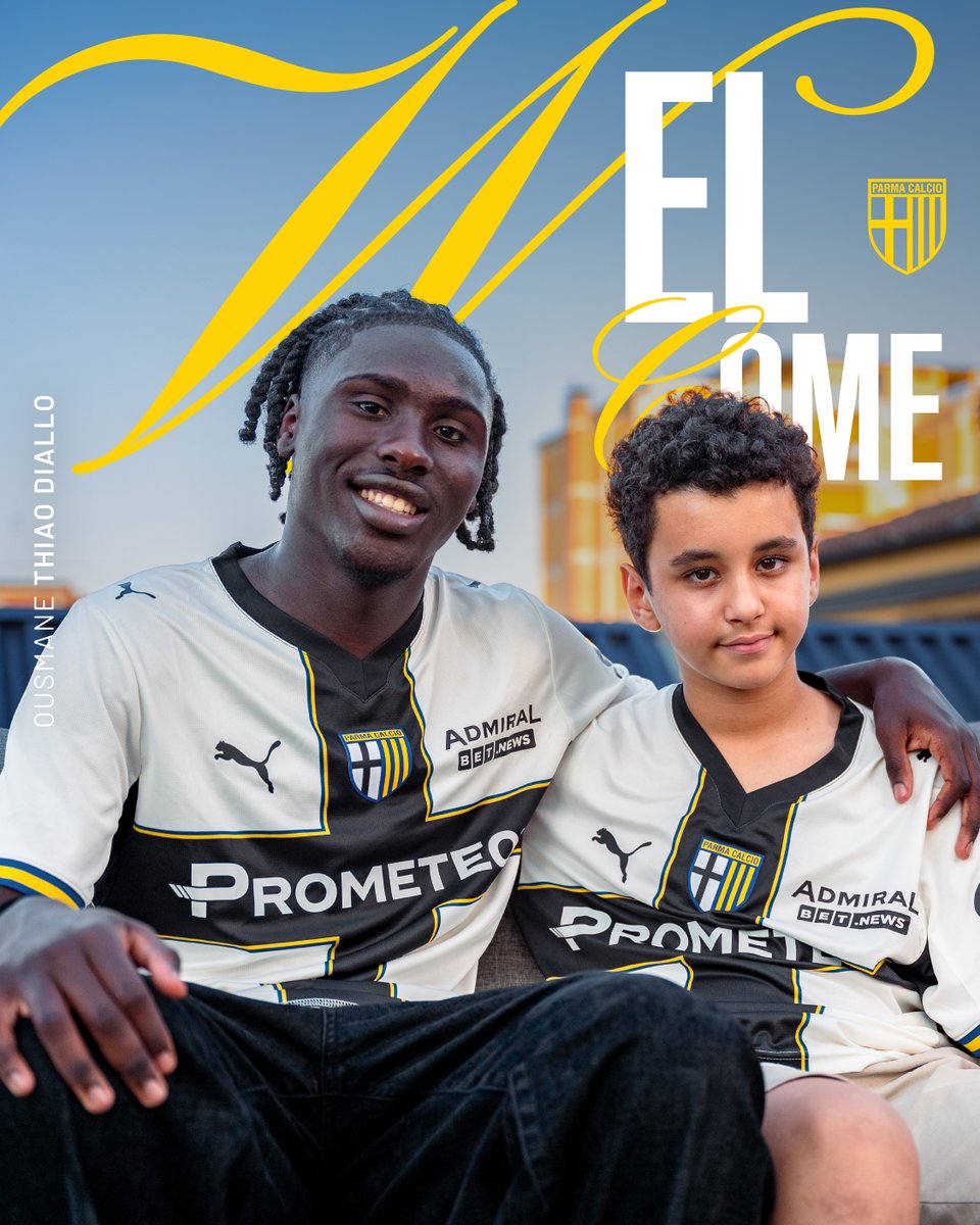 1913parmacalcio's tweet photo. 𝐁𝐞𝐧𝐯𝐞𝐧𝐮𝐭𝐨 𝐚𝐥 𝐏𝐚𝐫𝐦𝐚 𝐂𝐚𝐥𝐜𝐢𝐨, 𝐎𝐮𝐬𝐦𝐚𝐧𝐞! 💛💙

Il comunicato ➡️ https://t.co/0O2ZKk6p8B

#ForzaParma https://t.co/SD5lWqM0ol