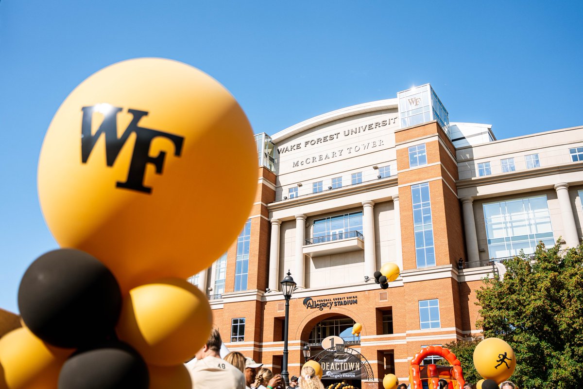 DemonDeacons's tweet photo. Wake Forest Places 282 on ACC Academic Honor Roll, Over 70 Percent of Demon Deacons Honored.

📰: https://t.co/MSJ8nlaarO https://t.co/YZXubTelNy