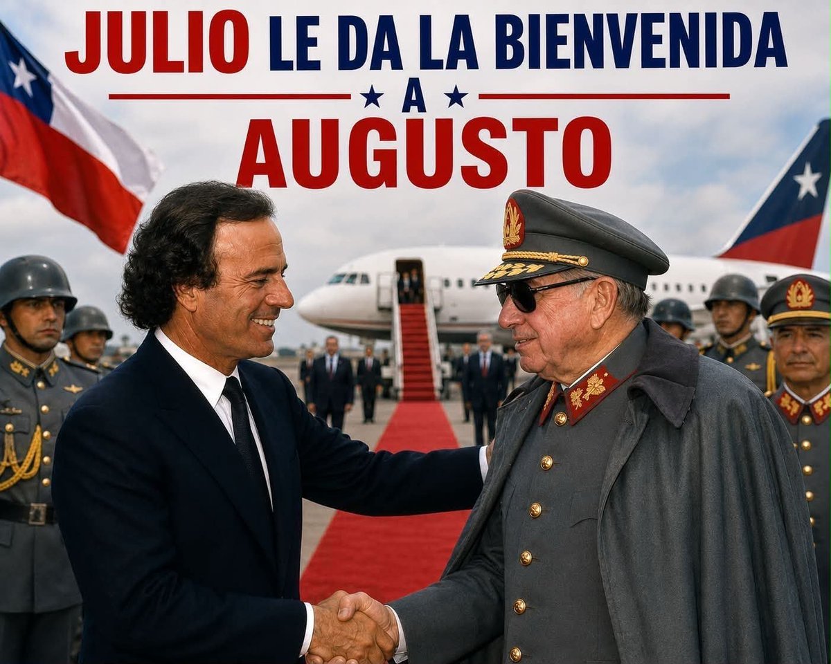 RudyPetrikowski's tweet photo. ⚠️ Se va Julio y llega el mejor 💪🇨🇱 https://t.co/aR6sxICmkM