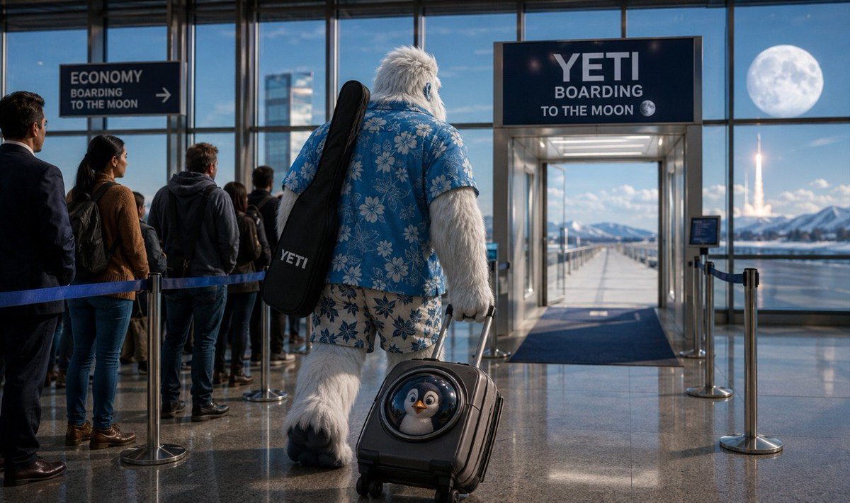 yetigamesfun's tweet photo. To understand just how widespread YETI Games narrative is and what potential it holds:

According to analysts’ estimates, the launch of first Yetisports edition (Part 1: Pengu Throw) in 2004 cost the global economy about $40 MILLION on the very first day alone due to employee distraction. The total cumulative losses incurred by companies during “Penguin Mania” are estimated in BILLIONS

It’s a phenomenon that offices suffered such losses from a single game. And now, in 2026, we’ve brought it back on Solana, because it’s «More than a game!»

You'd better not be late for takeoff

solana:BX8np2NYESCYThnWhRMXZytPyybKsbnVEYMPGgWVpump
