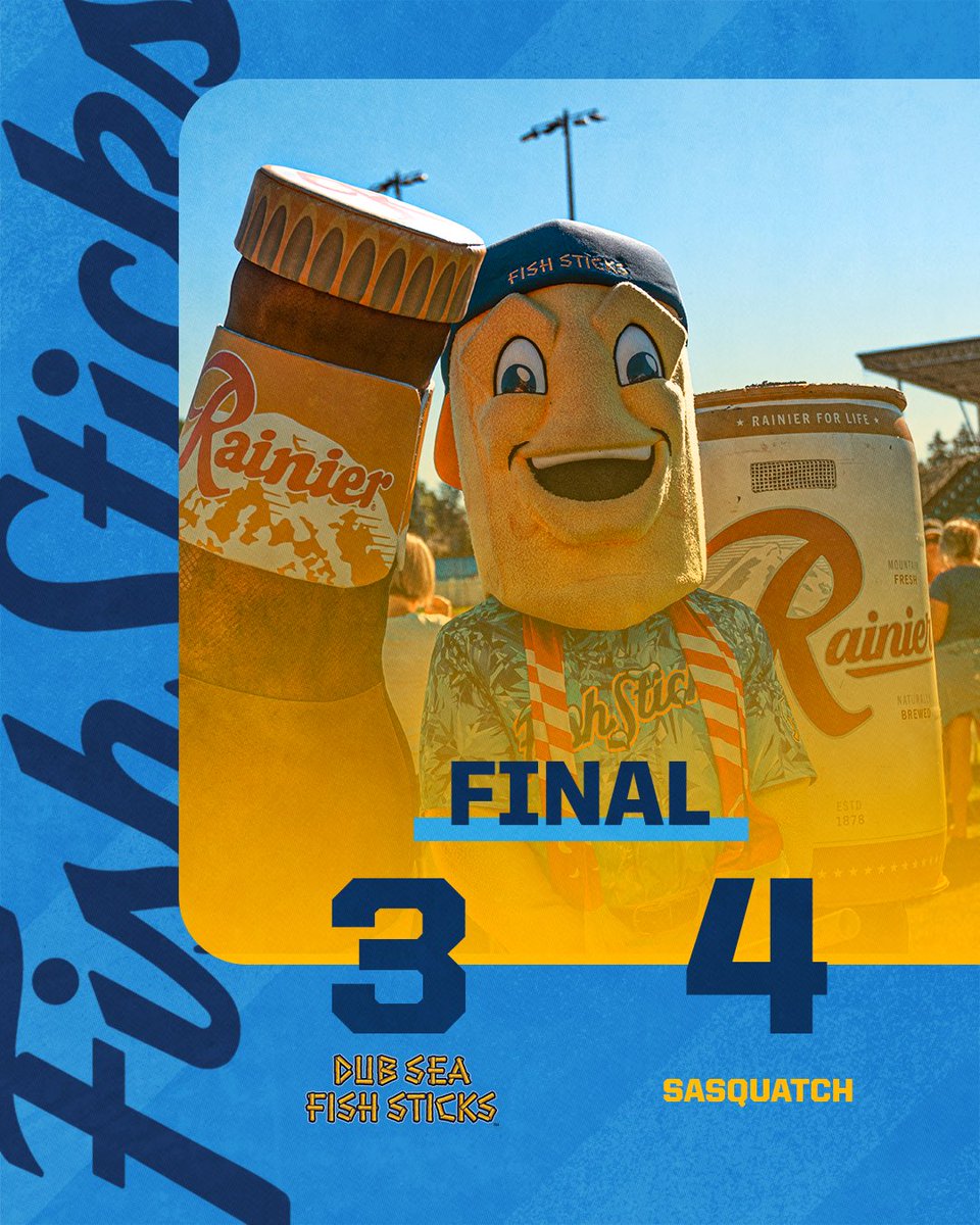 GoFishSticks's tweet photo. A hard fought battle for the Sticks

They’ll be back in action today against the Sasquatch at 6:35 PM. https://t.co/JE1RwoCrcX
