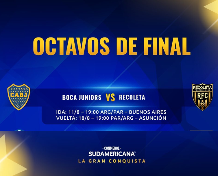 la12tuittera's tweet photo. 📆#FixtureBoca | OFICIAL:

▶️Martes 11/8 19 hs en Buenos Aires 🇦🇷:
🔹#Boca vs Recoleta

▶️Martes 18/8 19 hs en Asunción 🇵🇾:
🔸Recoleta vs #Boca https://t.co/dYXg0ksXl6