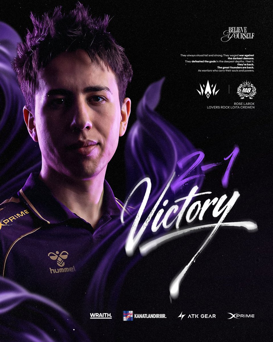 BBL_esports's tweet photo. BİZ BİTTİ DEMEDEN BİTMEZ https://t.co/x9oulgPOKT