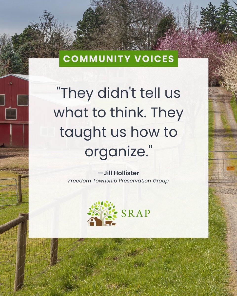 SRAProject's tweet photo. Communities don't have to face industrial livestock operations alone.

Read how residents of Freedom Township, Michigan, organized, did the research, and challenged plans for a billion-dollar biodigester project.

🔗 https://t.co/SptB85BfeS

#CommunityVoices #StopFactoryFarms https://t.co/UUhFLtMylp
