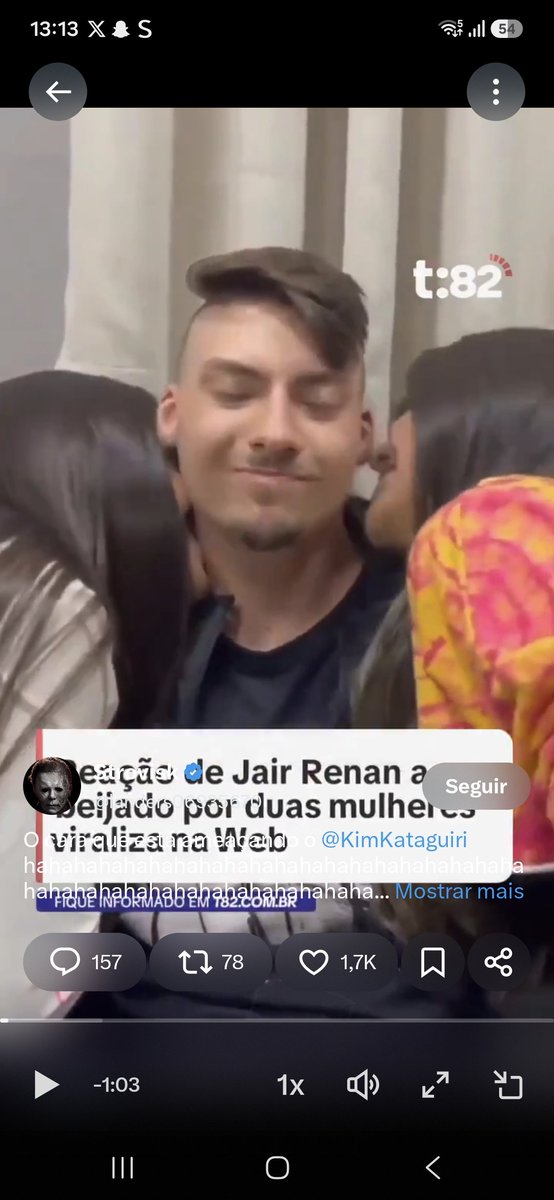 AlanSantos412's tweet photo. @landers06935670 @KimKataguiri Isso seria uma cara de nojo? https://t.co/SOSnCFgAkb