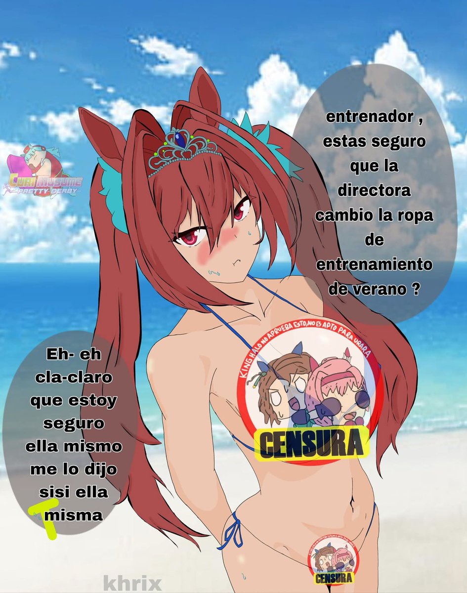higadofrito72's tweet photo. Daiwa Scarlet con una nueva ropa de entrenamiento?...
#umamusume https://t.co/oCe0EFZme6