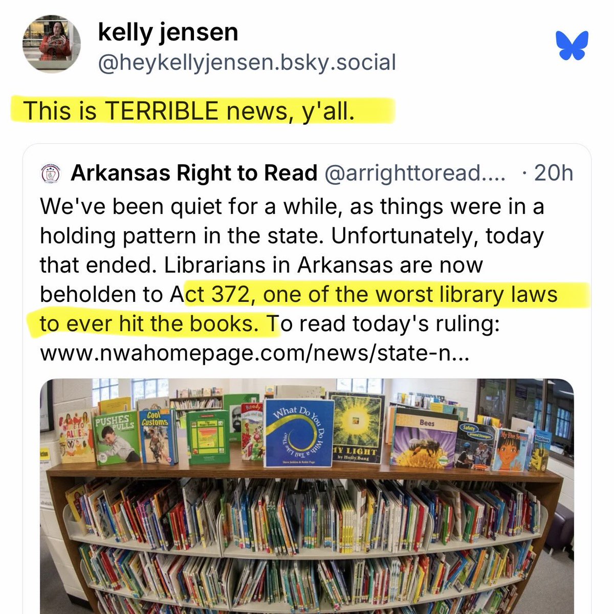 OccupyLibraries's tweet photo. I’m reading this now. It’s a case to protect children from inappropriate materials in libraries. It ruled in favor of children + against American Library Association interests. ALA child indoctrinators are absolutely freaking out.

I love it! 😻

Ding dong the witch is dead! https://t.co/sgMdJvQYef