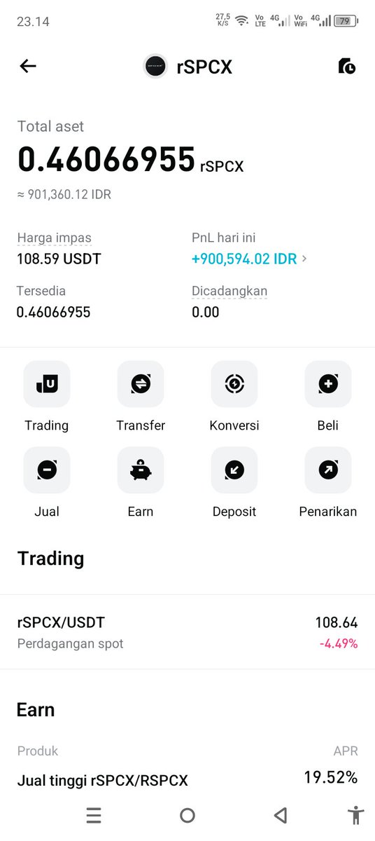 HeadlessGNS's tweet photo. @Bitget_TradFi Let's fly higher $SPCX 🔥🚀🚀
I chose rSPCX because there is potential volatility ahead of early August earnings❤️

#Bitget #BitgetTradeFI #SPCX #rSPCX https://t.co/5I29uMhcyS