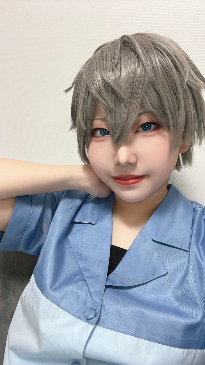 Annn_0901's tweet photo. cos/enst　🦁🦐

ﾗｲﾊで宅コスしてみたよん
初出しやけど結構🦐っぽくなれてハピ👍 https://t.co/25lPggQyty
