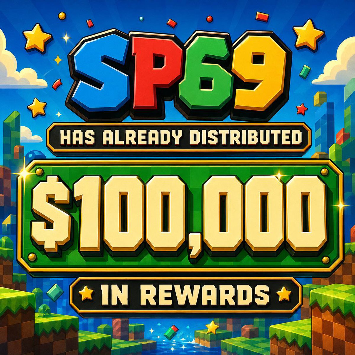 sp6969696969's tweet photo. $100,000 in tokenized SP500 rewards distributed to 2,500 holders

a memecoin on BNB chain just distributed one hundred thousand dollars worth of the most trusted index in traditional finance to degens who bought a coin with 69 in the name

SPYb had 700 holders yesterday. today, thanks to $SP69, thousands of degens are learning what tokenized bStocks are for the first time

$SP69 now has 1,478 holders. 1,400+ of them have SPYb rewards ready to claim on the flap website (link in comments)

we’re accidentally onboarding more people into tokenized stocks than any institutional campaign has. just a memecoin that puts the S&P 500 in your wallet

$100K distributed. $SP69