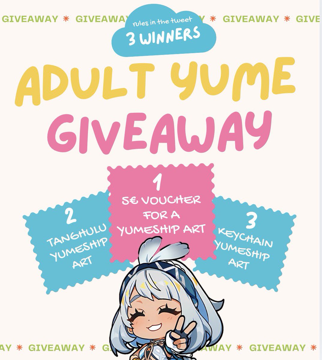 adultyume's tweet photo. 6k followers #giveaway #artraffle☀️

how to enter this :   
⛱️ follow @adultyume and @venhaia
⛱️ like &amp; rt
⛱️ reply with your #yumeship

— ends september 1st
more info in the replies ✨ https://t.co/QW7BOkzwfX