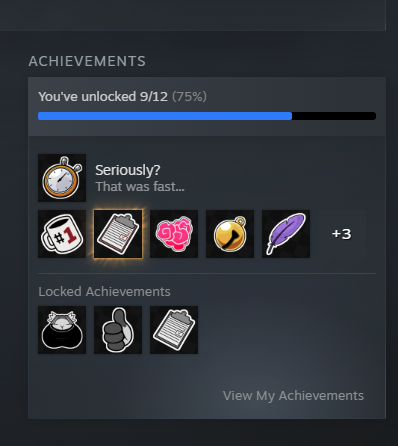 RedOrchidGames's tweet photo. @BeatBangerGame I'm literally 3 achievements away from 100 percenting this game :3 https://t.co/iBC7SYFjfe