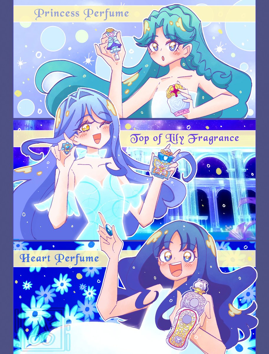 cherrieflavors's tweet photo. #プリキュア #precure #たんプリ
The blue cures with the perfume💙✨️ https://t.co/n8KCUxhtmV