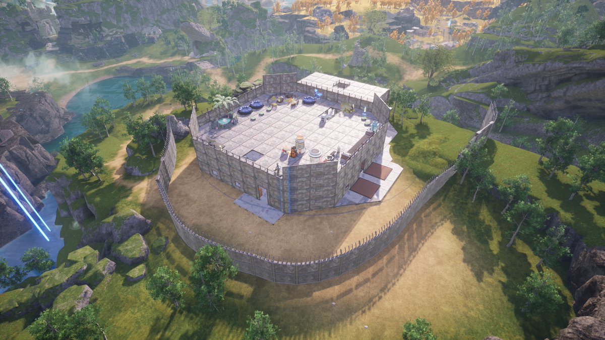 TheFLPanda's tweet photo. @Palworld_EN I went with a prison camp theme this time around. https://t.co/B2SNAtayx6