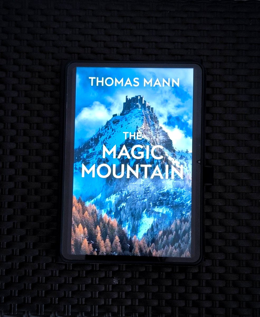 MaraHeliora's tweet photo. Friday Book Pick 📖

Title: The Magic Mountain
Author: Thomas Mann

Set in a remote sanatorium high in the Swiss Alps, this masterpiece explores time, mortality, and the philosophical debates that define human existence. It is definitely a book to sit with and reflect on..#books https://t.co/xQW7JGzDOk