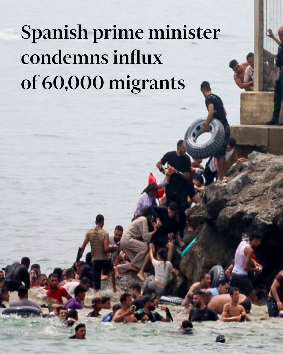 FT's tweet photo. The volume of arrivals is more than five times the daily peak of the 2015 migration crisis, when hundreds of thousands of refugees entered Europe via Turkey, mainly from Syria and Afghanistan. https://t.co/6lIRpty7qi https://t.co/atfXpEUj00