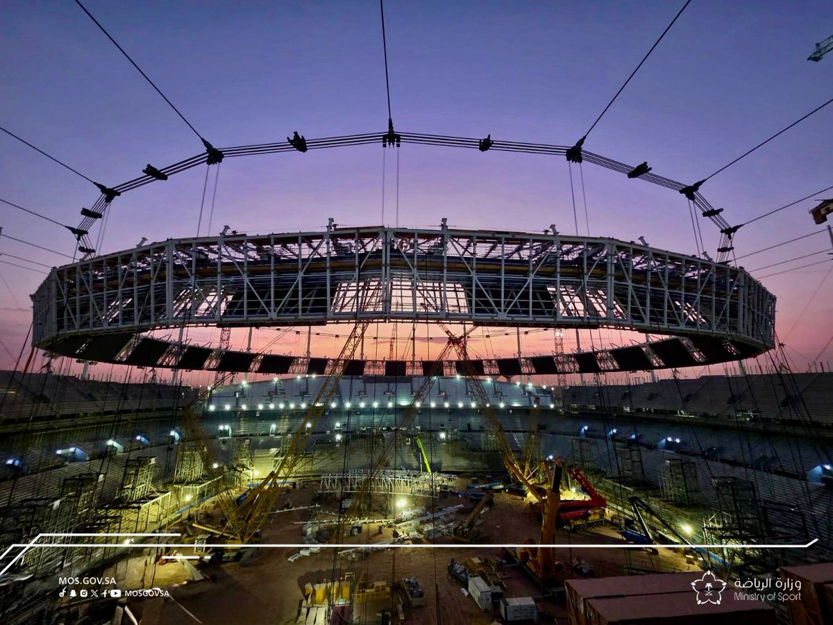 qlhlr's tweet photo. 🚨🚨🚨🚨🚨🚨🚨🚨🚨🚨 عاجل :

استاد الملك فهد الدولي في اخر ظهور 🇸🇦✅.

درة الملاعب على وشك الجاهزية🏟️. https://t.co/kvlXOqAHRb
