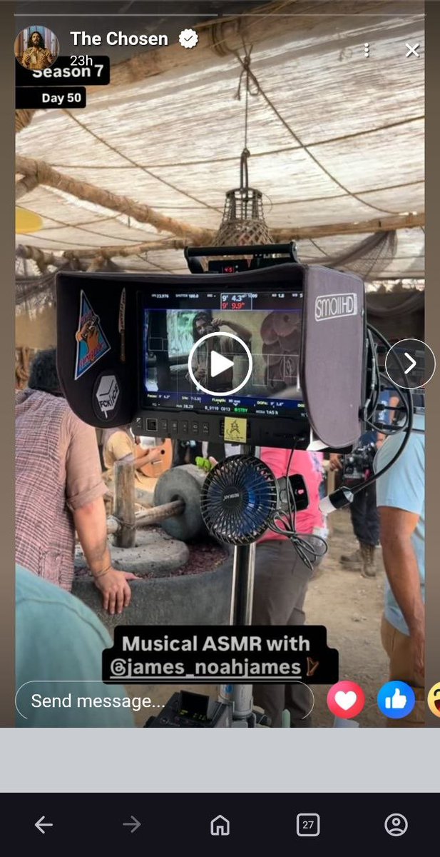 seanfeucht's tweet photo. What are “F*ck Ice” stickers doing on cameras capturing the @thechosentv episodes? https://t.co/Hx2RAYD9Ha