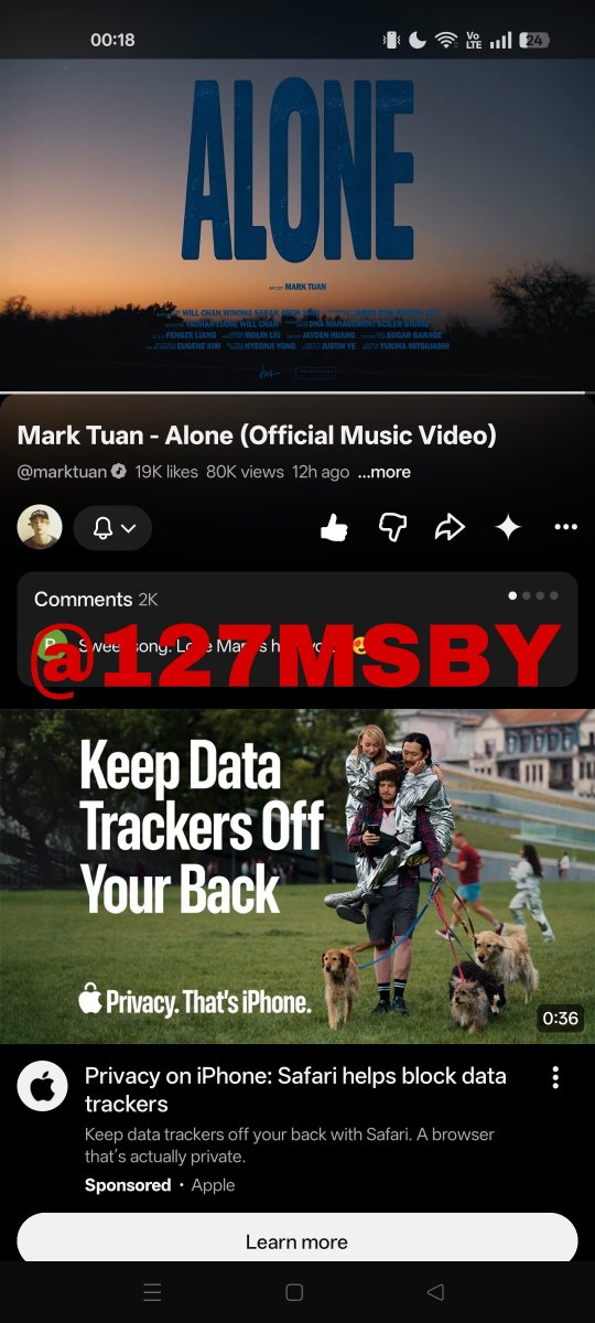 127MSBY's tweet photo. @MTPilipinas @marktuan @DNAmngmnt #ALONE #MarkTuan https://t.co/By9rsk6vU7