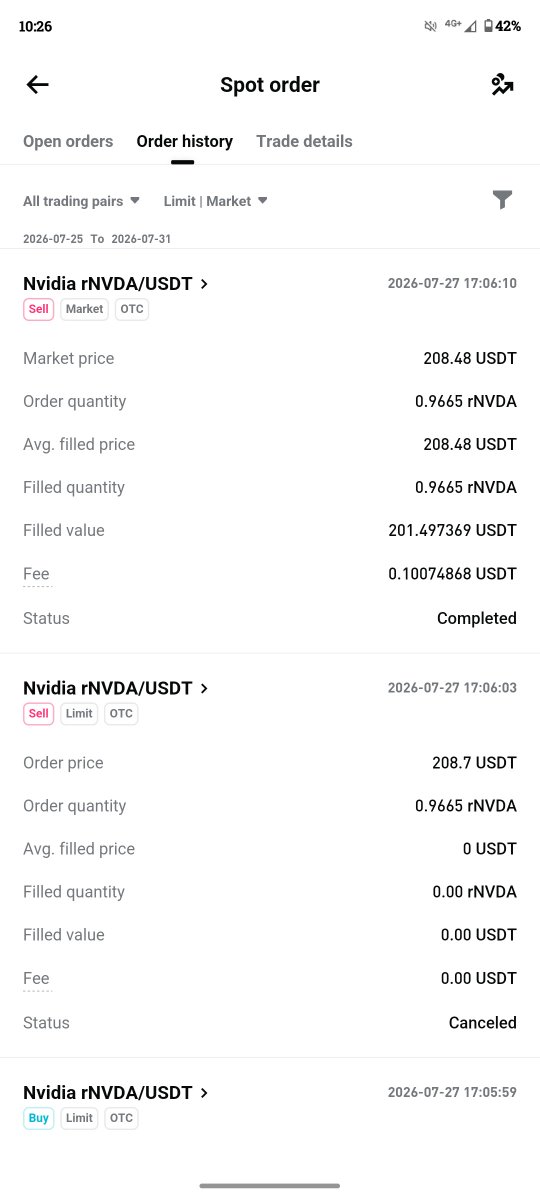 Sojibcryptoweb3's tweet photo. @Bitget_TradFi UID:6838234752
$NVDA https://t.co/az4BznMprT