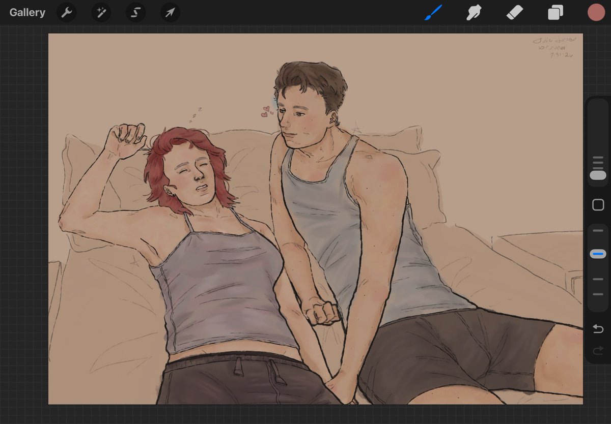 authoronian's tweet photo. someone in love finds beauty in every situation
(doodle of @julieducroz ‘s 🖤x💙)
#yumetwt #yumeship #fanart #dbh https://t.co/ygzzh6GFW7