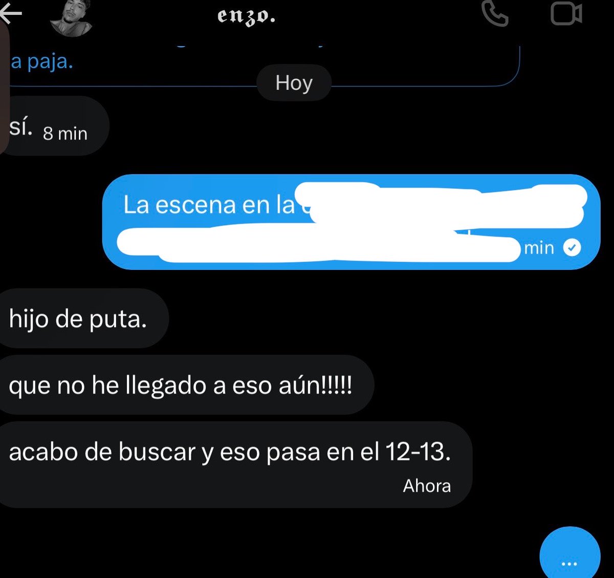 MattiaVitx's tweet photo. Le acabo de joder berserk a enzo. https://t.co/9xePeJ0zNV
