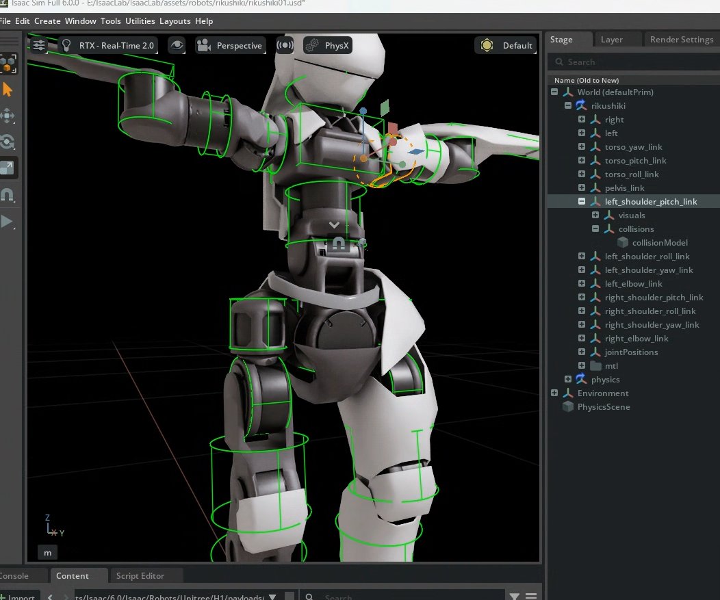 maya_canaan's tweet photo. MayaからUSD形式に出力する際になぜか metersPerUnit = 0.01 になっちゃう問題がようやく解決（本来は1.0）。デフォルトの書き出し機能だとダメで、以下のPythonを実行する必要あり…だと!?
cmds.mayaUSDExport(file=export_path, metersPerUnit=1.0, selection=True)
#ヒューマノイド #ROBSTRIDE https://t.co/32uCbaqEEL
